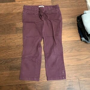 Purple Loft Capris
